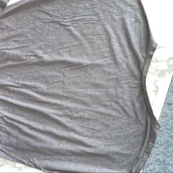 Cozy Eberjey Charcoal Lounge Bow Top M - Picture 2 of 10